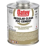 Oatey 31015 Hydraulic Cements, 32 Oz, Clear. Fixed Price $33.26.