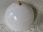 Westinghouse Clip On Shade Dome Shape White Acrylic Lamp. Fixed Price $15.99.