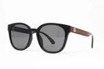 Gucci GG0855SK 001 Women's Sunglasses Black Green Red 56MM Square Plastic. Fixed Price $324.50.
