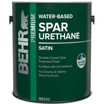 1 Gal. Satin Clear Water-based Interior/exterior Spar Urethane Wood Sealer. Fixed Price $81.73.