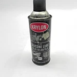 Vintage Krylon Silicone Lube No. 1329 Can Empty Service Station Supplies Used. Fixed Price $18.73.