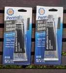 Permatex Black Silicone Adhesive Sealant (3 Oz.) Packs Total (81158-2) New. Fixed Price $13.97.