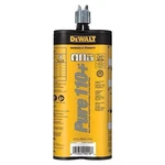 Dewalt PURE110+ Yellow & Black 08321SD 20.5 Oz Anchoring Adhesive EXP2027 S6. Fixed Price $25.00.