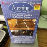 Amazing Casting Products 10591 Clear Resin. Fixed Price $24.00.