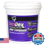 Dap Drydex Lightweight Low Dust Joint Compound Pink-to-white 1 Gallon. Fixed Price $48.03.