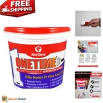 Versatile Onetime Lightweight Spackle For Easy Drywall & Plaster Repair, 1 Quart. Fixed Price $11.89.