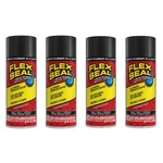 Flex Seal Small Black Spray 5OZ Waterproof Rubber Coating 4 Pack. Fixed Price $35.98.