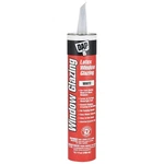 Dap 12108 Latex Window Glazing, Paste, Slight, White, 10.1 Fl-oz Cartridge. Fixed Price $19.88.