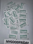 Zoro Select 21135 Hydrocortisone CREAM,0.030 Oz., 40 Bulk Sealed Pack EXP:3/2026. Fixed Price $9.99.