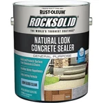 317928 Rust-oleum Rocksolid Natural Look Concrete Sealer, Gal., Clear. Fixed Price $84.62.