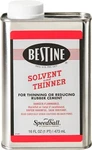 Bestine Solvent And Thinner For Rubber Cement Cleans Ink, Adhesive 16 Ounce. Fixed Price $37.99.