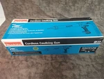 New Makita XGC01ZB 18V 20OZ Barrel Cordless Caulking Gun (O13). Fixed Price $274.99.