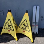 Rubbermaid Multilingual 20 Caution 3-SIDED Safety Cone Yellow 9S00YEL Pack. Fixed Price $32.89.
