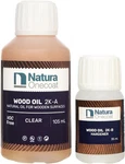 Wood Stain Oil - 85 Ft 140 Ml, Clear Finish For Interior Furniture Floor. Fixed Price $23.99.