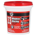 Dap 12121 Indoor/outdoor White Wood/metal Low Voc Glazing Compound Pt.. Fixed Price $16.70.