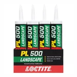 PL500 Landscape Block & Stone Adhesive, 10 Oz Cartridge, 12 Pack. Fixed Price $110.99.
