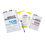 West System Epoxy Resin 105-B 205B Fast Hardener & Mini Pump Set. Fixed Price $191.89.