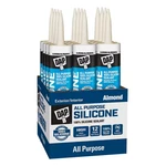 Silicone 9.8 Oz. Almond Window, Door And Siding Sealant (12-PACK). Fixed Price $146.43.