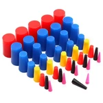 Tnisesm High Temp Silicone Rubber Tapered Plug Kit 1/16" 42PCS,. Fixed Price $13.15.