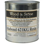 Axson Wood & Stone Akabond 621-KG Gel Knife Grade Clear Epoxy .5 Gal. Fixed Price $122.40.