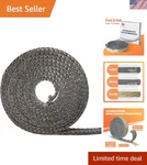 Flat Gasket Tape For Stoves Fireplaces Self Adhesive Fiberglass Seal 72 Inches. Fixed Price $26.00.