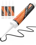 Welluck Black Silicone Caulk, 100 Waterproof Sealant Adhesive Caulki.... Fixed Price $43.55.