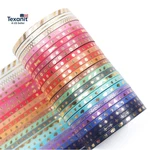 24 Rolls Skinny Washi Set Gold Foil Print Decorative For Arts, Diy Cr. Fixed Price $14.91.