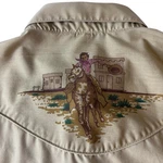 Vtg Levis Western Desert Scene Long Sleeve Pearl Snap Front Shirt Men Xl Rodeo. Fixed Price $121.28.