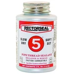 Rectorseal 25631 Pipe Thread Sealant 4.8 Fl Oz, Brush-top Can, No. 5, Yellow,. Fixed Price $14.62.