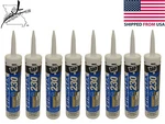 8X Dap Dynaflex 230 Sealant Caulk Tube White Exterior Elastomeric Paintable 2HR. Fixed Price $70.10.