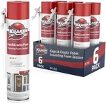 Kraken Bond Gaps & Cracks Filler Foam,insulating Sealant 24OZ 6 Pack -straw Use. Fixed Price $72.99.
