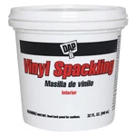 Dap Vinyl Spackling Paste, Qt, Tub, White, 12132. Fixed Price $17.34.
