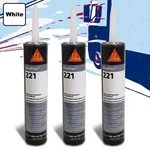 3X Sikaflex 221 Industrial/repair Sealant Sealer 300ML/POLYURETHANE/WHITE. Fixed Price $52.40.