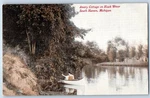 1910 South Haven Michigan Vintage Postcard Avery Cottage Black River Unposted. Fixed Price $9.98.