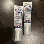 Asi 502 Clear Food Grade 100% Rtv Silicone Sealant 2.8 Oz Squeeze Tubes (2 Pk). Fixed Price $8.50.