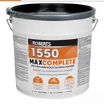 Roberts 1550 Max Complete Polyurethane Wood Flooring Adhesive 4 Gallon Bucket. Fixed Price $199.00.