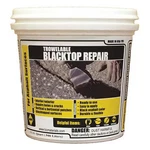 Sakrete Asphalt Repair Compound, Pail, Black, Trowelable Blacktop 120038. Fixed Price $38.16.