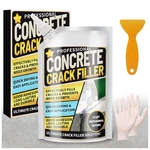 Concrete Crack Filler, 3.3 Lb High Elasticity Cement Gray Self Lev. Fixed Price $52.99.