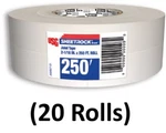 Us Gypsum Ft 2-1/16" X 250' Sheetrock Drywall Wallboard Joint Tape 20 Pk. Fixed Price $123.89.