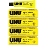 New 1X Uhu All Purpose Adhesive Liquid Glue Super Strong 35ML Tubes Pack. Fixed Price $7.99.