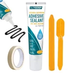 Luxfinish Silicone Sealant 100% Waterproof, Flexible & 5OZ/150ML, Black. Fixed Price $26.99.