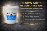 Black Swan Stay Soft Plumbers Putty, 14OZ Crack-resistant, Ideal For Sink Drai. Fixed Price $10.38.