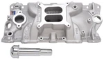 Edelbrock Performer Eps Intake Manifold W/ Oil Fill TUBE,55-86 Small Block Chevy. Fixed Price $339.95.