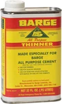 Barge Cement Thinner 1 Quart, Clear. Fixed Price $51.40.