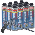 Soudal Kit, 12-24 Oz Cans All Season Window & Door Foam, Ptfe Coated Gun. Fixed Price $204.79.