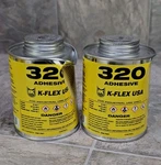 2PC K-flex Usa 320 Industrial Adhesive Contact Cement (one Pint Can). Fixed Price $18.00.