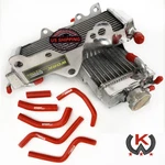 Aluminum Radiator +red Silicone Hose Fit Honda 1988 1989 2-STROKE. Fixed Price $72.77.