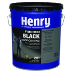 Henry 201 Fibered Black Asphalt Roof Coating - 4.75 Gallon. Fixed Price $69.42.