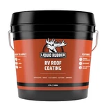 1 Gallon Liquid Rubber Rv Coating Waterproof Easy To Apply Brilliant White. Fixed Price $103.60.