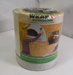 Mfm Window Wrap Flex Powerbond 9" 50' Single Roll & Door Tape. Fixed Price $75.99.